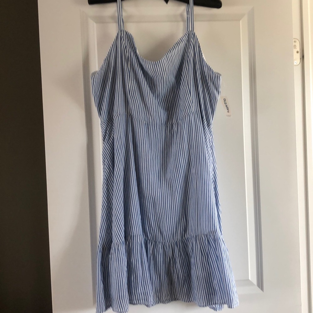 Old navy striped dress NWT